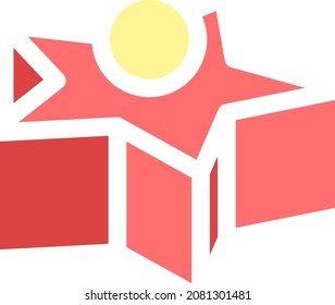 Bakery and cake vector icon. Candy, sweet food symbol