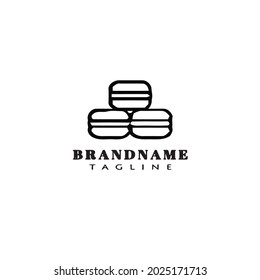 bakery cartoon logo design style icon modern vector illustration