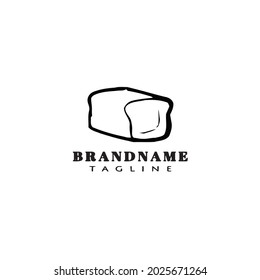 bakery cartoon logo design template icon modern outline illustration