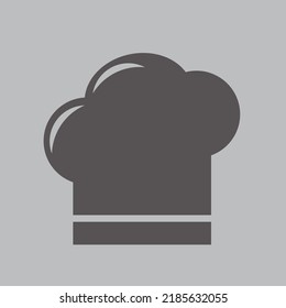 Bakery chef cap icon for your design.