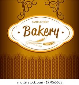 bakery chef. labels, pack for bread, baguette, loaf, cake, baked, croissant,bun