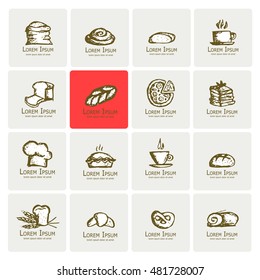 Bakery collection, sketch for your design