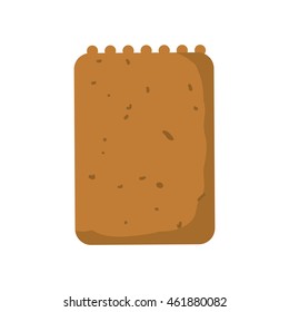 Bakery concept represented by cookie icon. Isolated and flat illustration