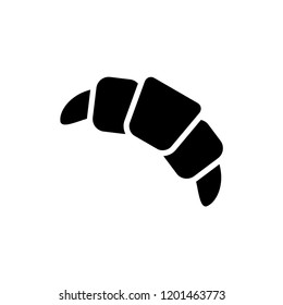 Bakery croissant icon from Bistro and restaurant. Bakery croissant vector isolated on white background. Bakery croissant trendy illustration.