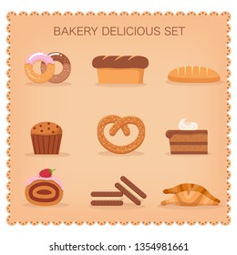 bakery delicious set
