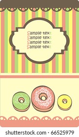 bakery design card