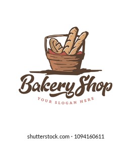 bakery design logo template
