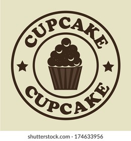bakery design over beige background vector illustration  