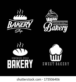 bakery design over black background vector illustration  