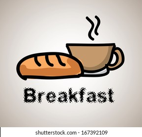 bakery design over gray background vector illustration  