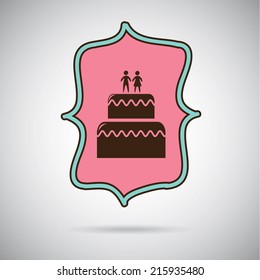 bakery design over gray  background vector illustration