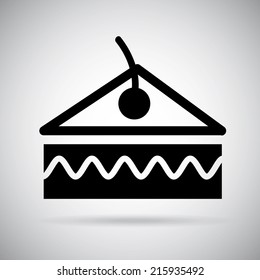 bakery design over   gray background vector illustration