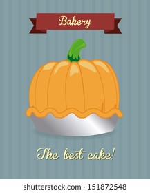 bakery   design over lineal background vector illustration  