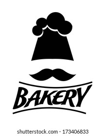 bakery design over white  background vector illustration  