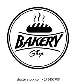 bakery design over white  background vector illustration  