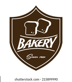 bakery design over white  background vector illustration