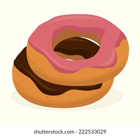Bakery design over white background, vector illustration