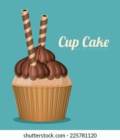 Bakery design over white background, vector illustration 