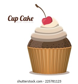 Bakery design over white background, vector illustration 