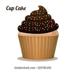 Bakery design over white background, vector illustration 