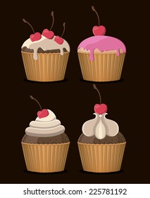 Bakery design over white background, vector illustration 