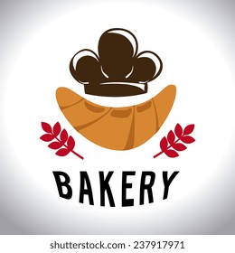 Bakery design over white background, vector illustration.