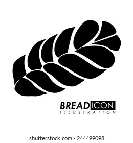 Bakery design over white background, vector illustration.