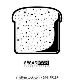 Bakery design over white background, vector illustration.