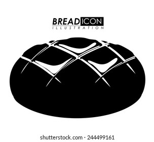 Bakery design over white background, vector illustration.
