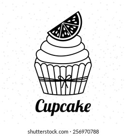 Bakery design over white background, vector illustration.