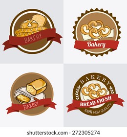 Bakery design over white background, vector illustration.