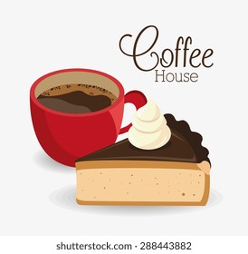 Bakery design over white background, vector illustration.