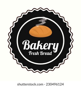 Bakery design over white background,vector illustration