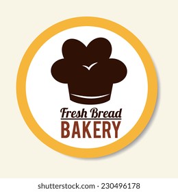 Bakery design over white background,vector illustration