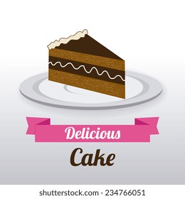 Bakery design over white background,vector illustration