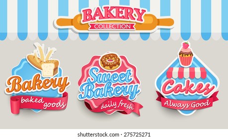 Bakery Design Template, Vector.