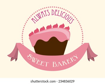 bakery design , vector illustration