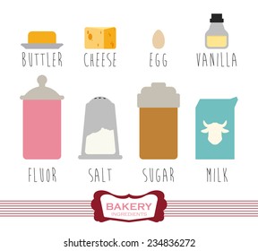 bakery design , vector illustration