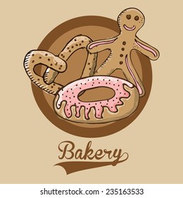  bakery design , vector illustration