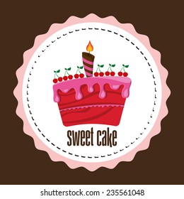 bakery design, vector illustration