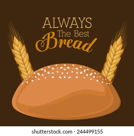 Bakery design, vector illustration.