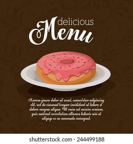 Bakery design, vector illustration.
