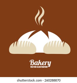 Bakery design, vector illustration