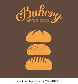 Bakery design, vector illustration