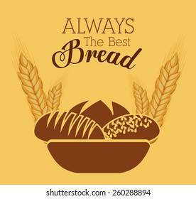 Bakery design, vector illustration