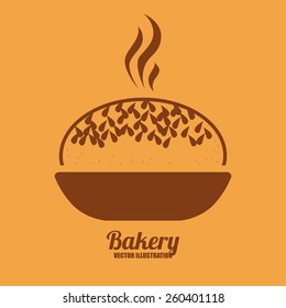 Bakery design, vector illustration