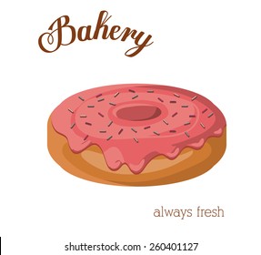 Bakery design, vector illustration