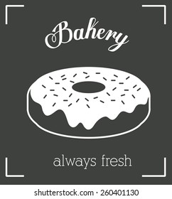 Bakery design, vector illustration