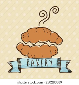 bakery design, vector illustration eps10 graphic 