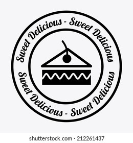 bakery desing over white background vector illustration